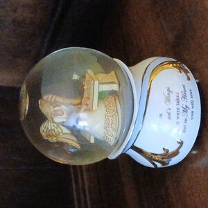 Forever In My Heart Musical Glitter Globe from The Bradford Exchange